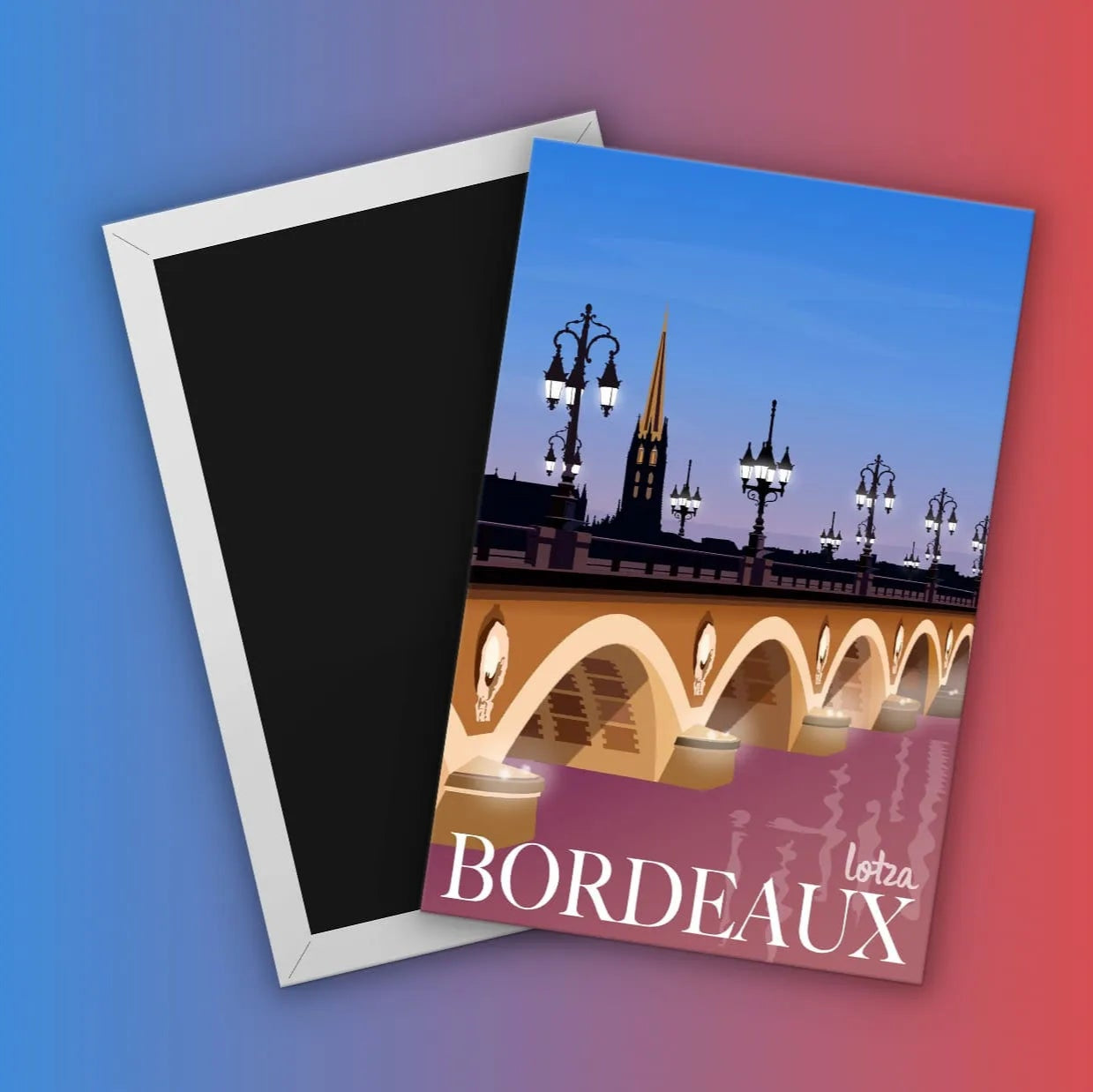 Magnet Bordeaux - Pont de Pierre